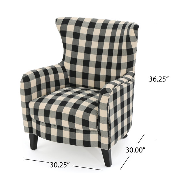 Wayfair buffalo check chair hot sale